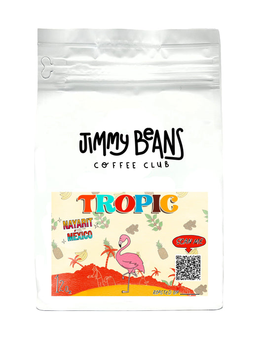 Jimmy Beans Coffee Tropic 12oz bag