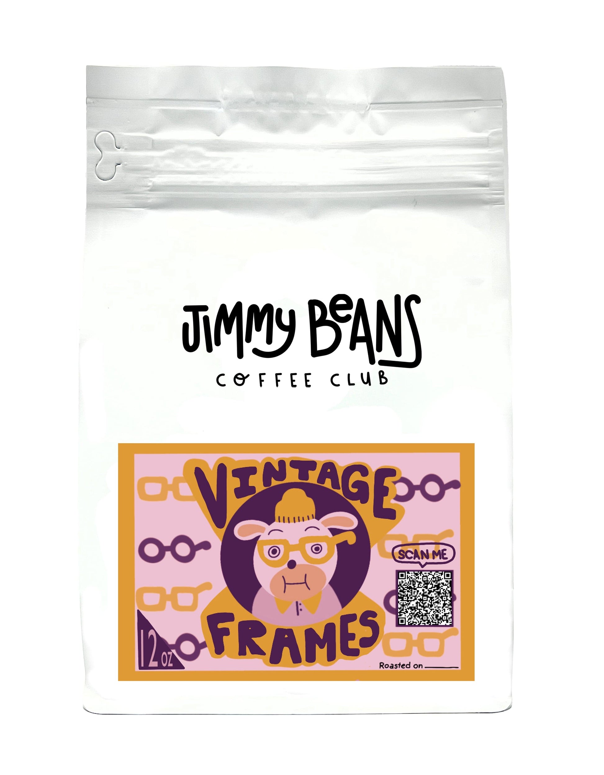 Jimmy Beans Coffee Vintage Frames 12oz bag